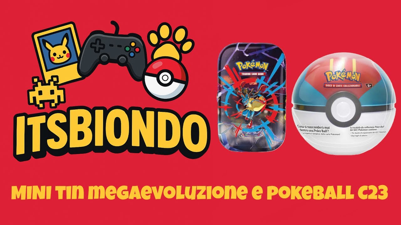 APRO UNA MINI TIN DI MEGAEVOLUZIONE E UNA ESCABALL C23! - COLPO FUSIONE??!!