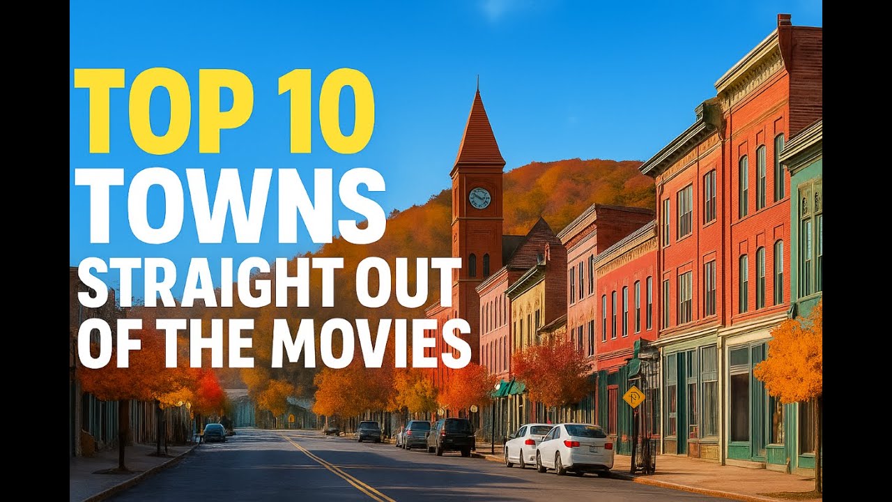 Top 10 Small Towns in America That Feel Like a Movie Set | The Countdown Traveler