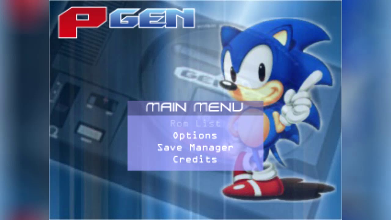 PGen (PS2) - M&uacute;sica del men&uacute; completa