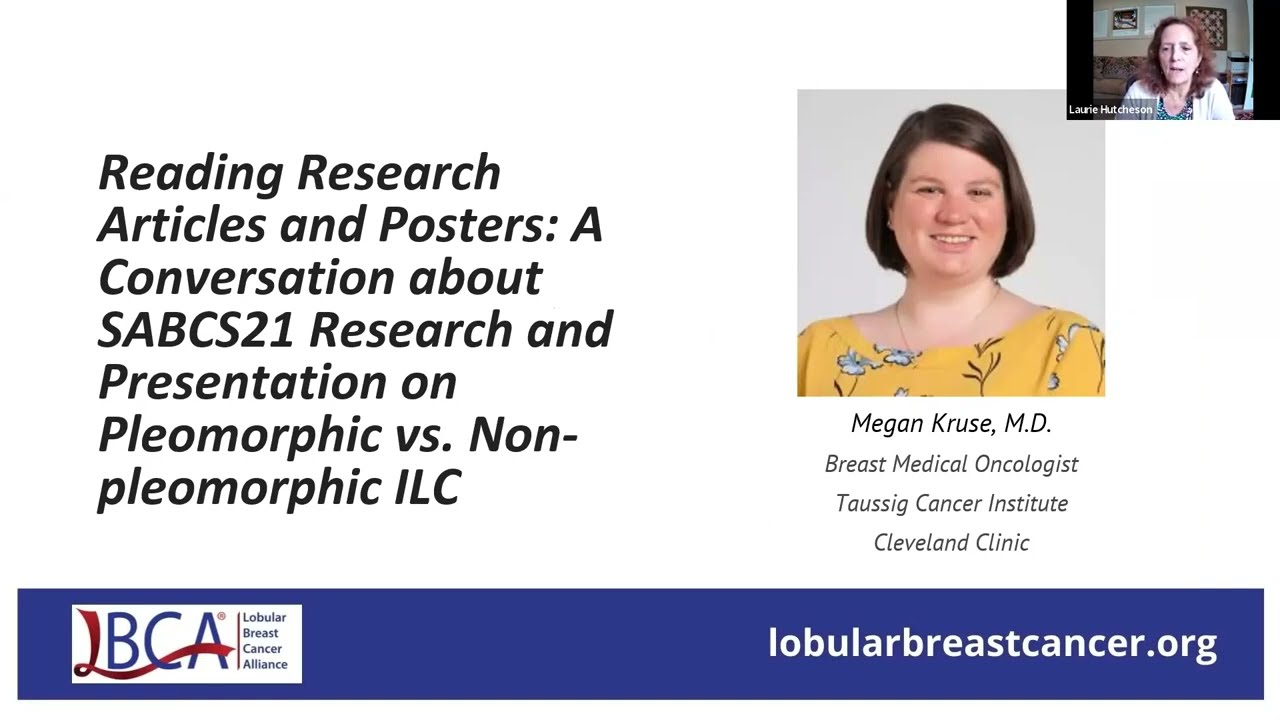 LBCA Advocate Chat July 2022 - Reading Research Articles and Posters