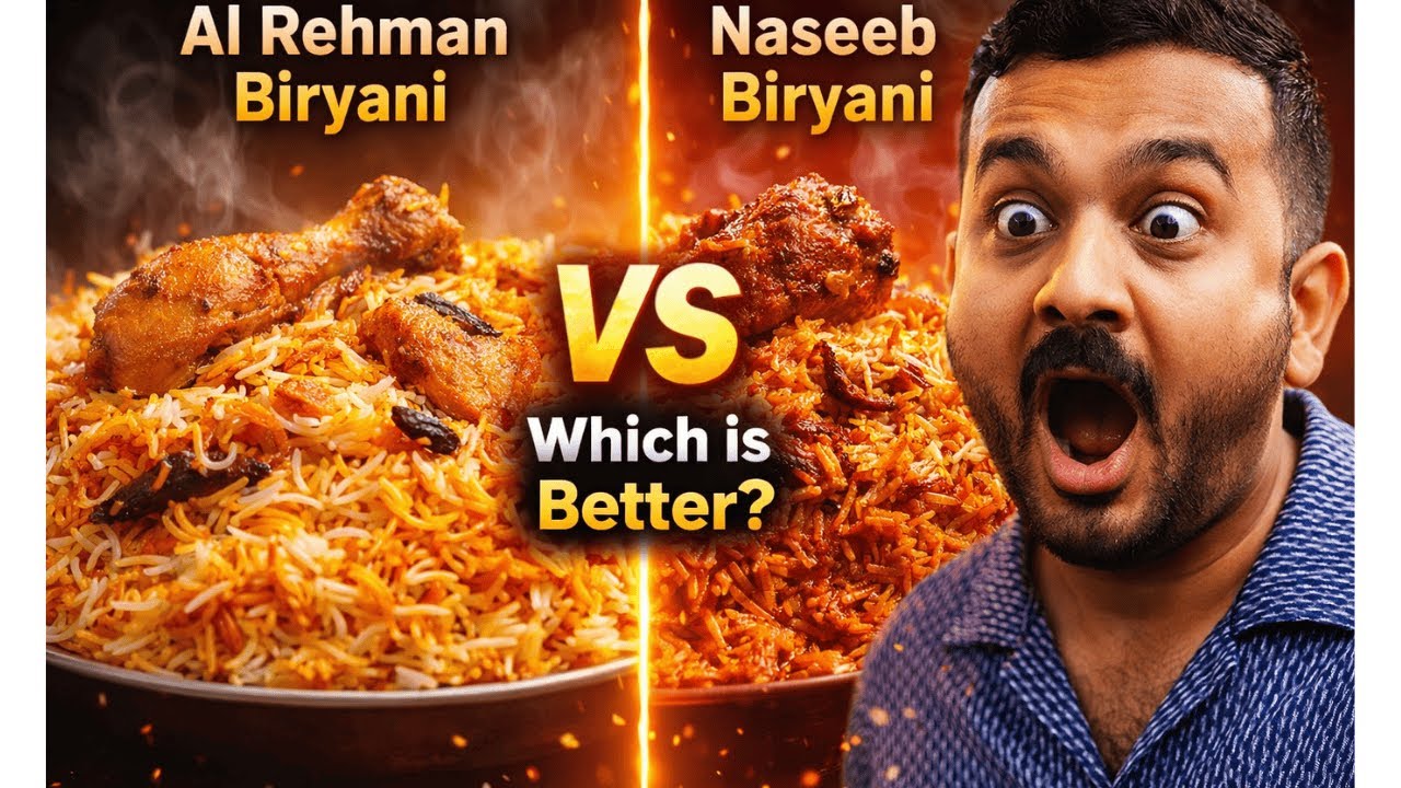 AL REHMAN Biryani vs NASEEB Biryani | Karachi's ULTIMATE Biryani Battle! 😱