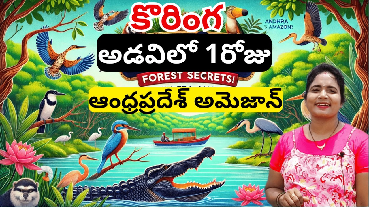 🌿 కొరింగ – మన ఊరికి అద్భుతమైన అమెజాన్! | Coringa Wildlife Sanctuary Kakinada