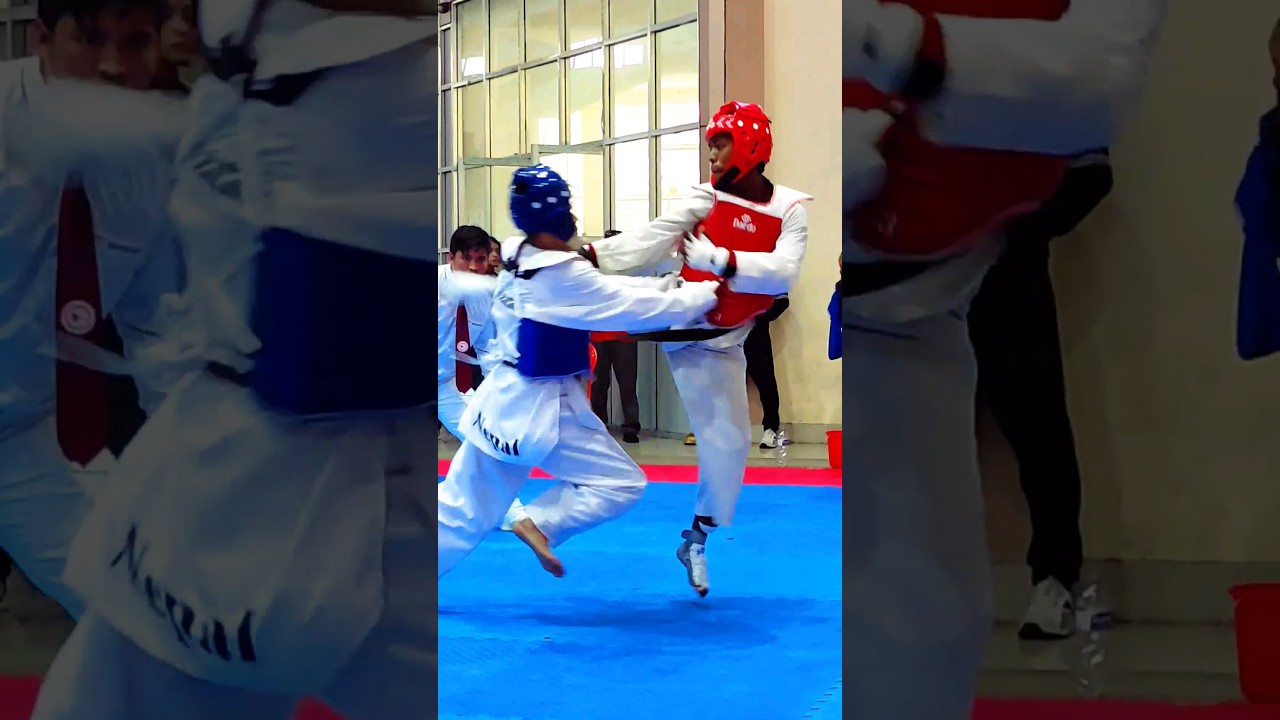 😎Confidence vs Overconfidence🤣 #taekwondo #fight #shorts