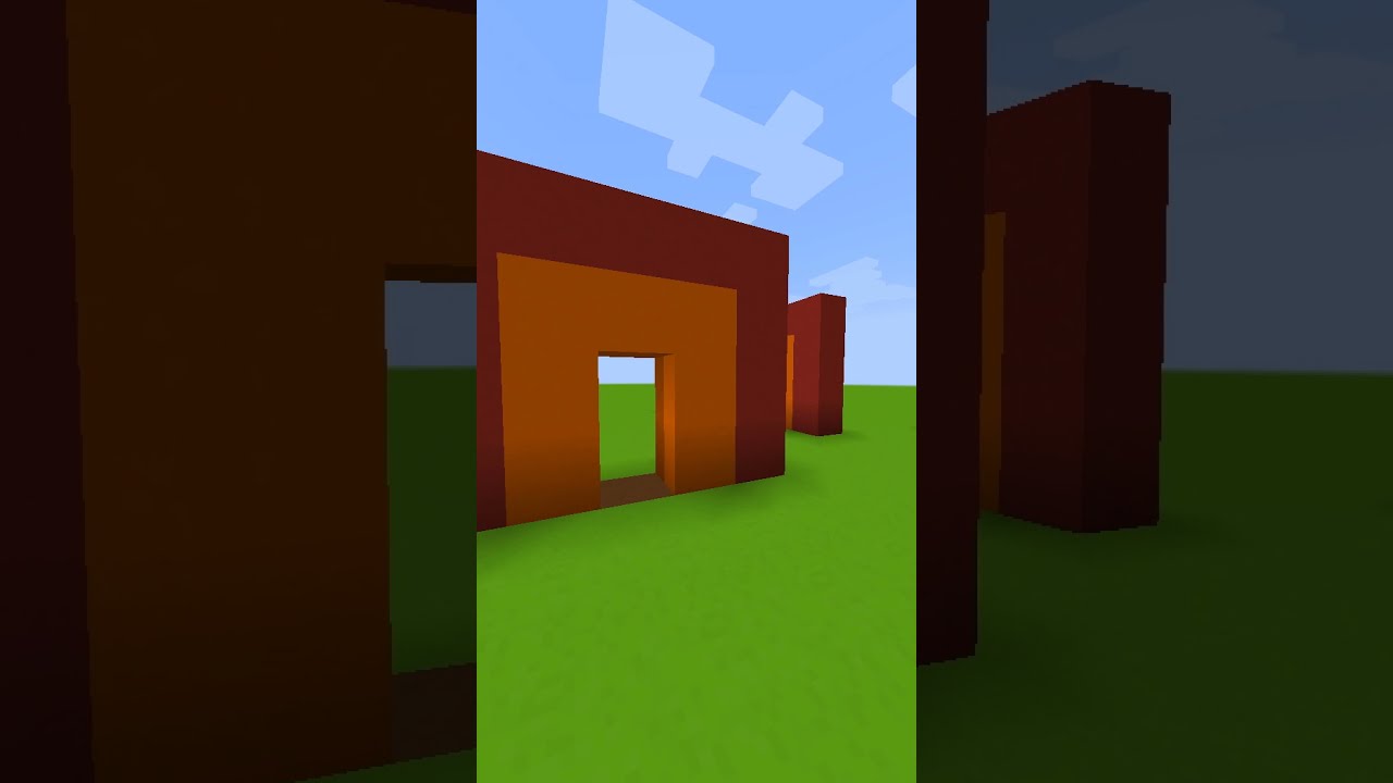 Non-euclidean Geometry inside of Minecraft