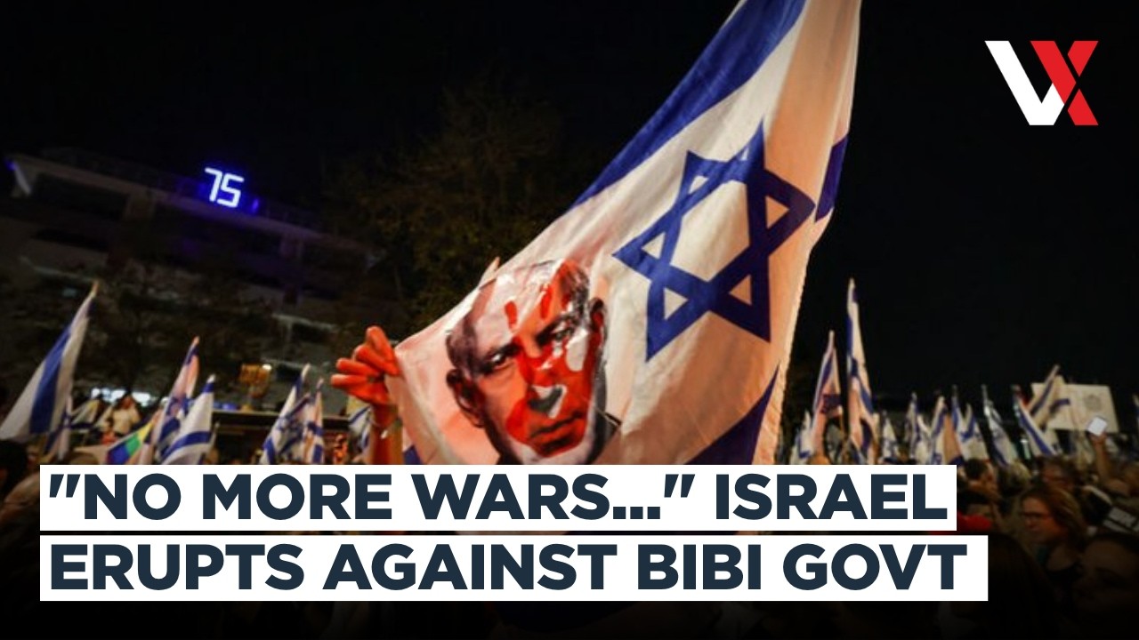 Tel Aviv Protesters Rally Against Netanyahu Govt Over 