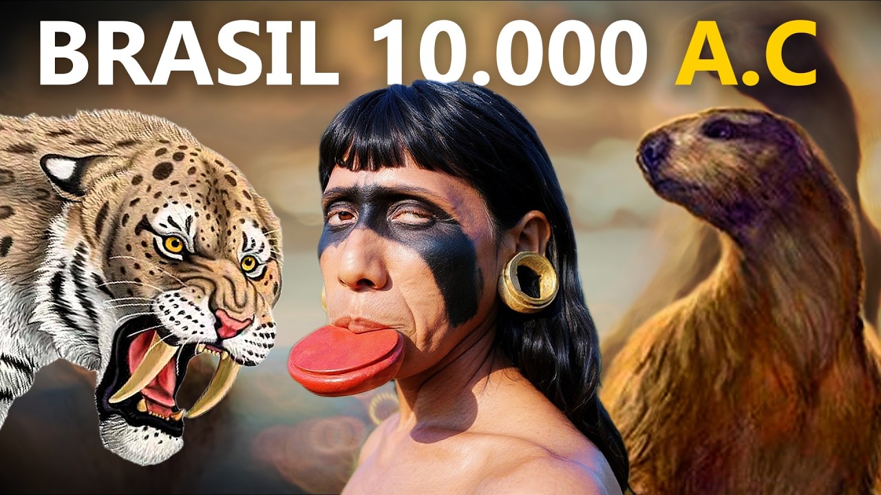 Animais Extintos que os Primeiros Povos Brasileiros viram.