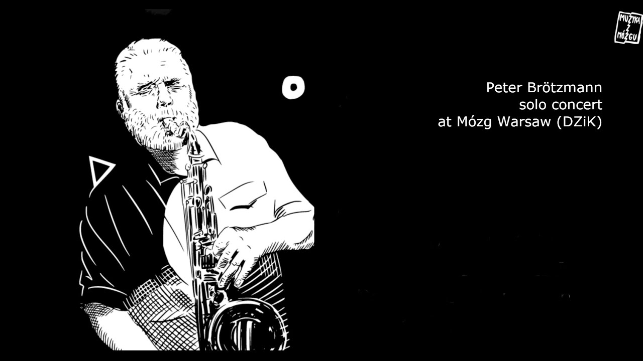 Peter Brötzmann - solo concert at Mózg Warsaw