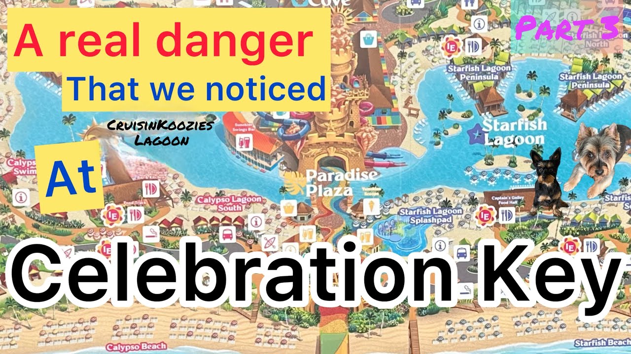 Celebration Key is not foot friendly. 