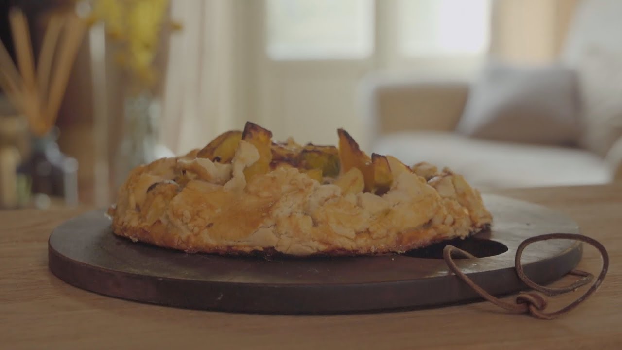 Galette Salata Formaggio Erborinato di #csaba | A Tavola con Csaba