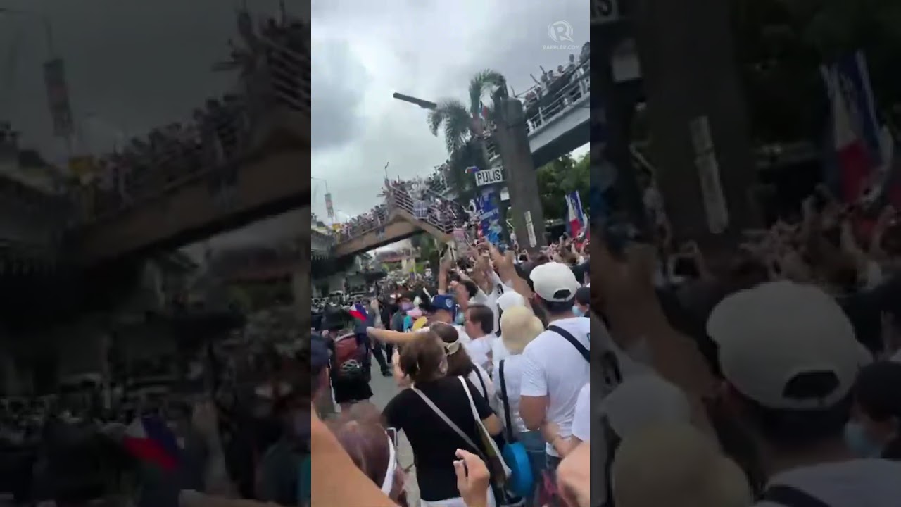 Pro-Duterte posters? No way, say protesters at EDSA Shrine