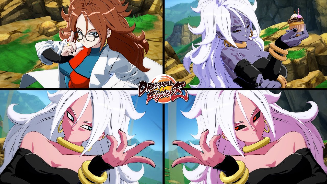 НОВЫЕ специальные цитаты/взаимодействия Android 21 (W/Labcoat-Majin-Good-Evil 21) | Dragon Ball F...