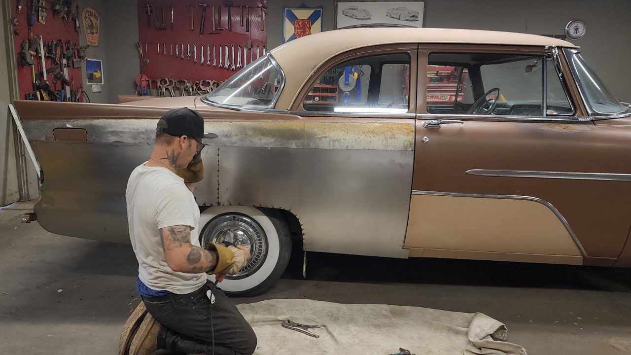 Applying the quarter panel… will it fit? 🙏