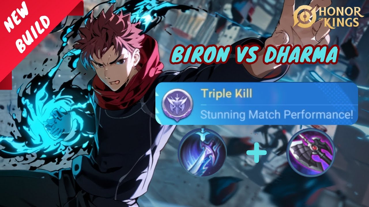 HOK Biron: NEW BUILD & MACRO Guide to STOP Losing After 10 Mins!