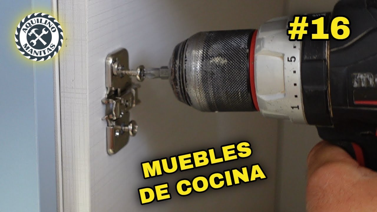 Colocación de MUEBLES de COCINA, Paso a Paso.