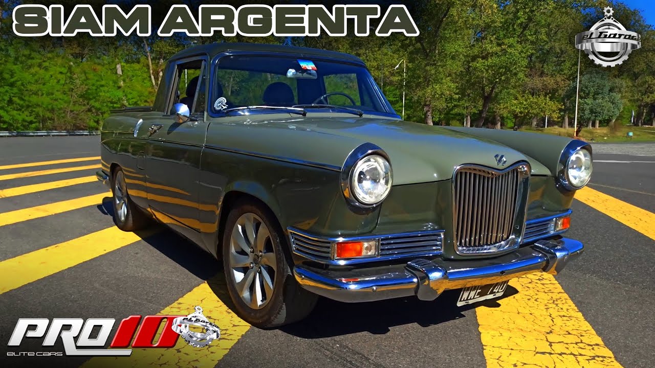 Siam Argenta - 1964 🚘 1981 🇦🇷 Pro10 Elite 📺 ElGarageTv 📺