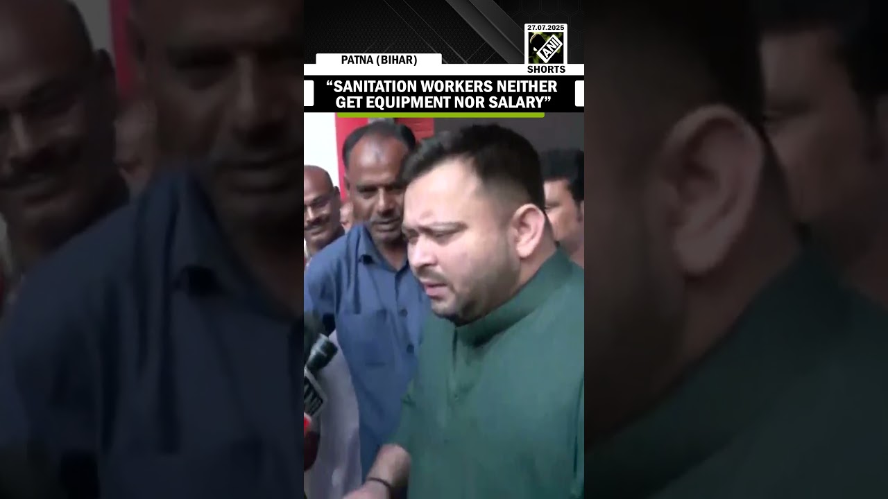RJD&rsquo;s Tejashwi Yadav corners Nitish Govt over formation of State Sanitation Workers Commission