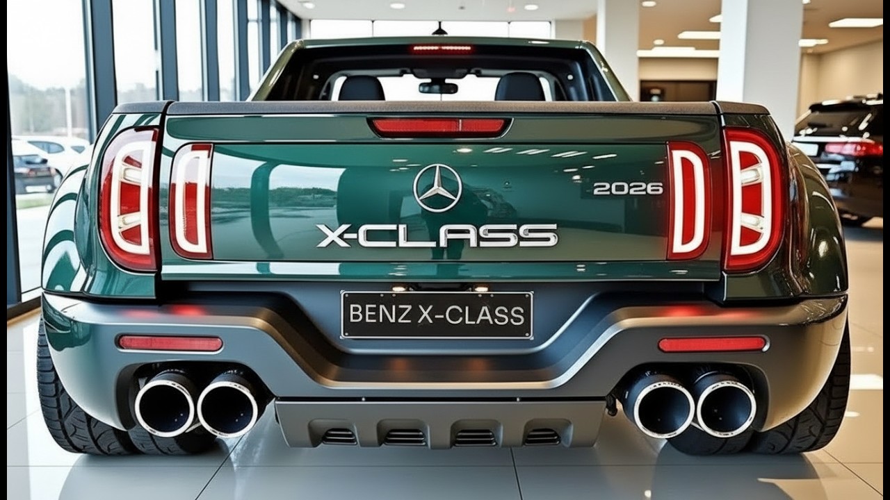 2027 Mercedes-Benz X-Class  The Luxury Pickup That Redefines Power, Prestige, and Off-Road Dominance