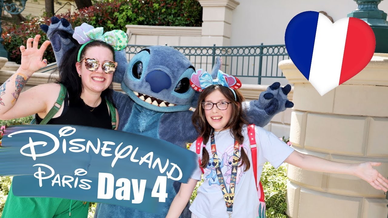 DISNEYLAND PARIS VLOG DAY 4 (2023) | Last day 😥| Meeting characters | Next destination ✈️