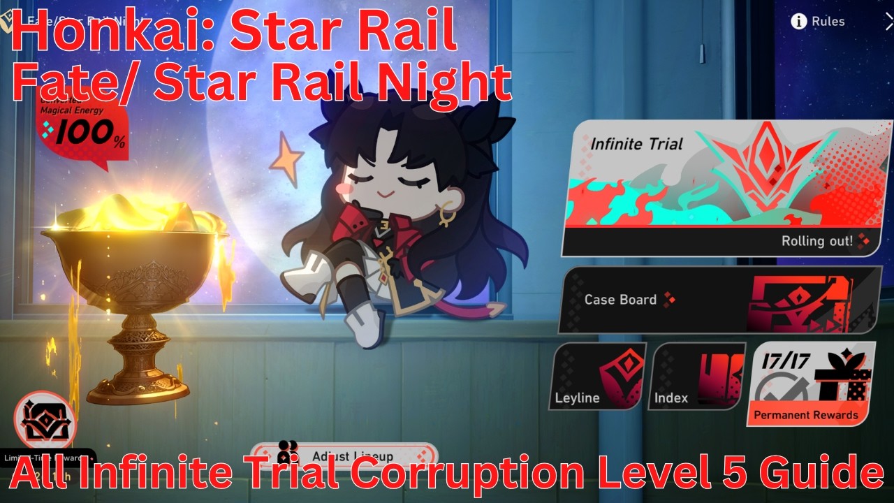 Fate/ Star Rail Night All Infinite Trial Corruption Level 5 Guide【Honkai: Star Rail 4.4】