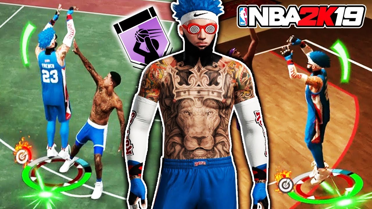 BEST PURE SHARP KINGFRENCH EXPOSES 98 OVERALL AT PARK 🤴🏻 NBA 2K19