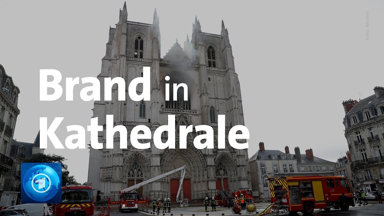Großbrand in Kathedrale von Nantes eingedämmt