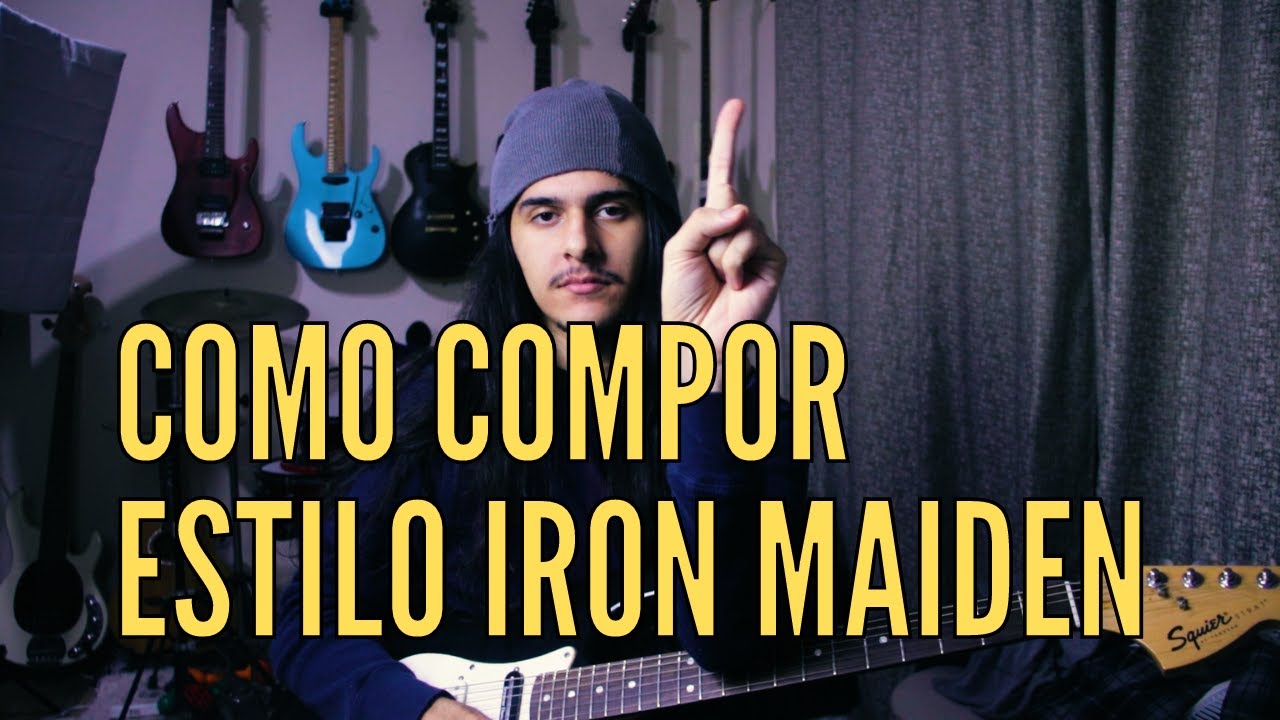 Como Compor Uma Música Estilo Iron Maiden | GUBA Oliveira