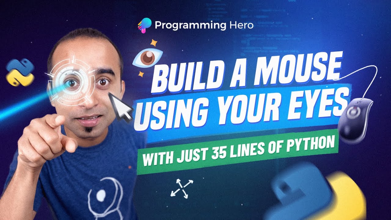 СОЗДАЙТЕ МЫШЬ, ИСПОЛЬЗУЯ СВОЙ ГЛАЗ — Проект Python