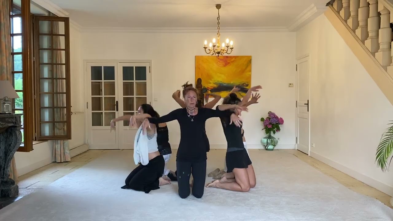 Yoga Dance Air Co-Create 50h retreat France -  Normandie - teacher training