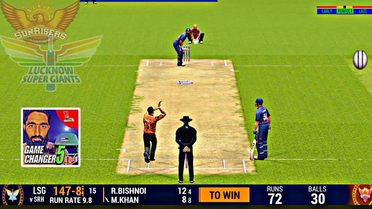 Unlucky Miller vs Travis Head | SRH vs LSG | Game Changer 5 Cricket v4 Gameplay at Ahmedabad Stadium