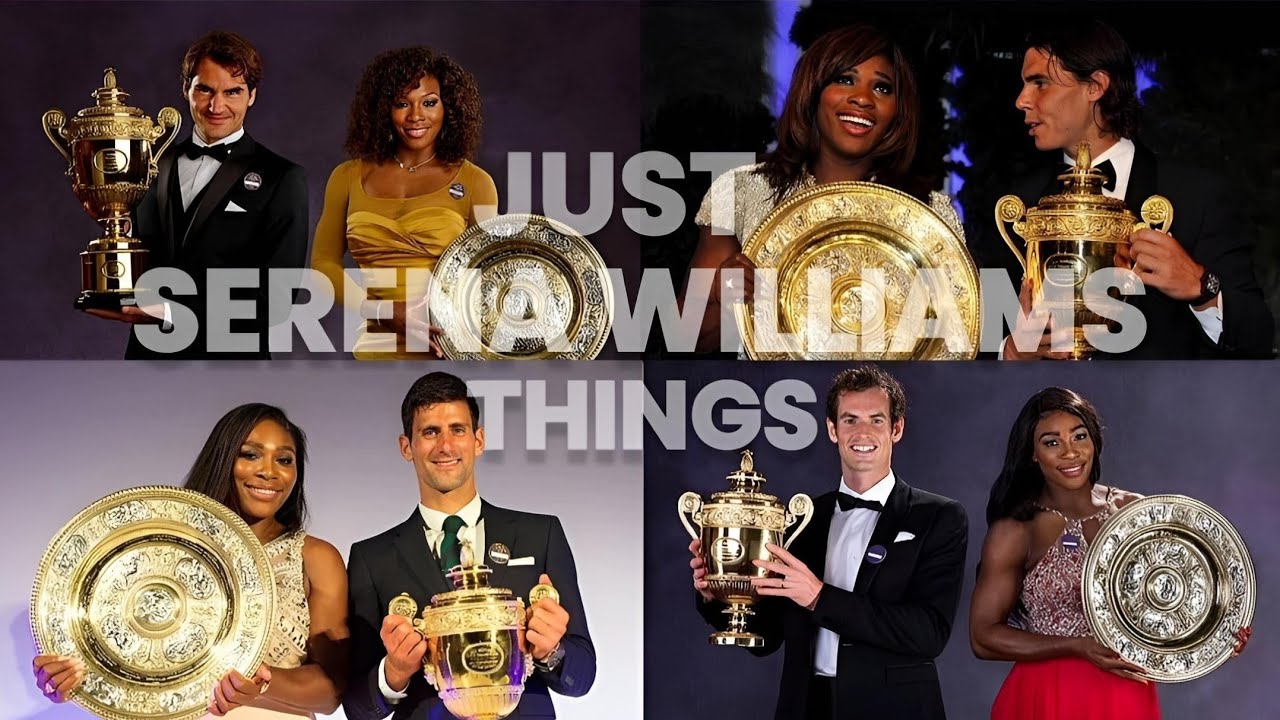 31 Times Serena Williams Won Titles Alongside The Big 4 | SERENA WILLIAMS FANS