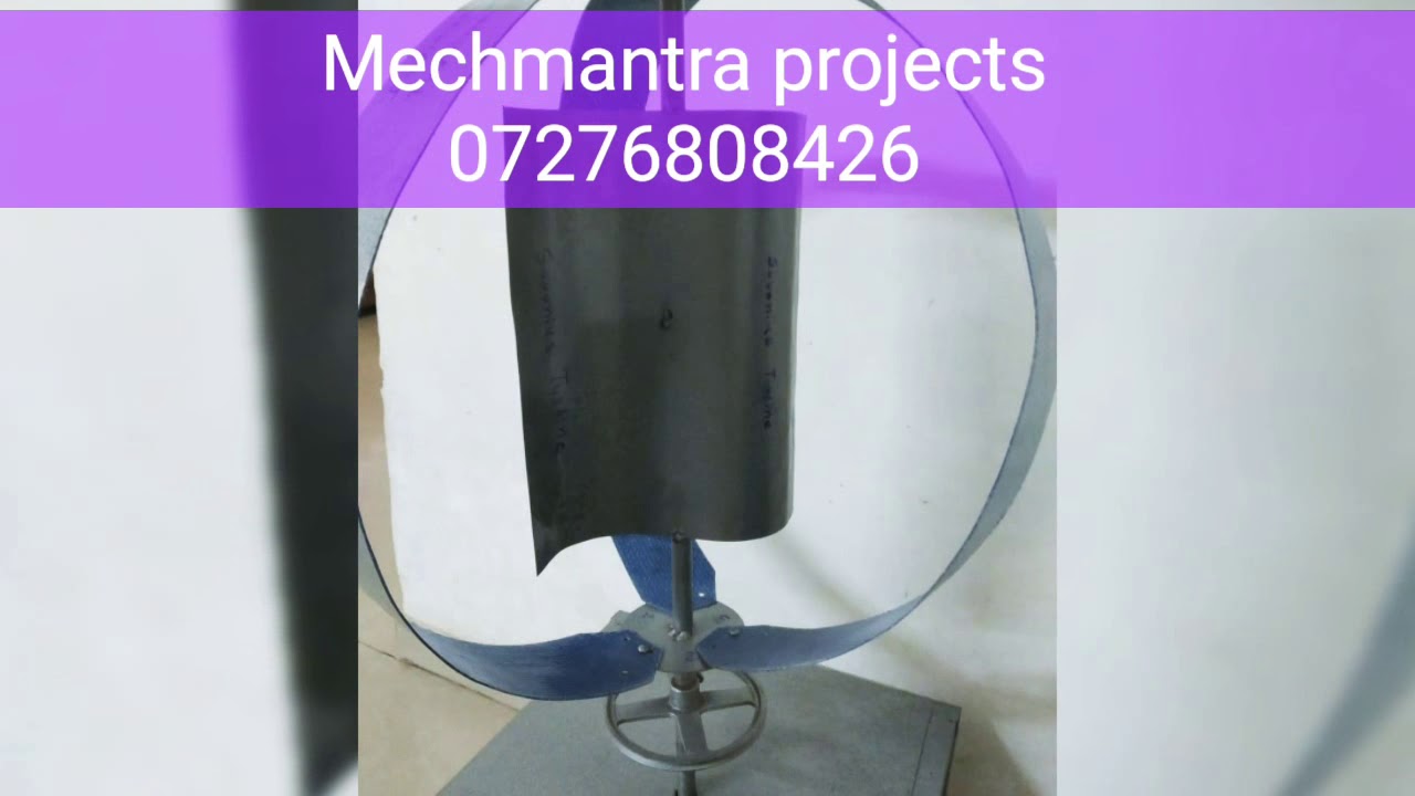 savonius wind turbine project