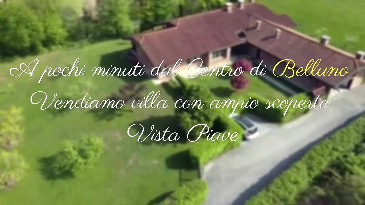 BELLUNO/SALCE - VILLA VISTA PIAVE A POCHI MINUTI DAL CENTRO