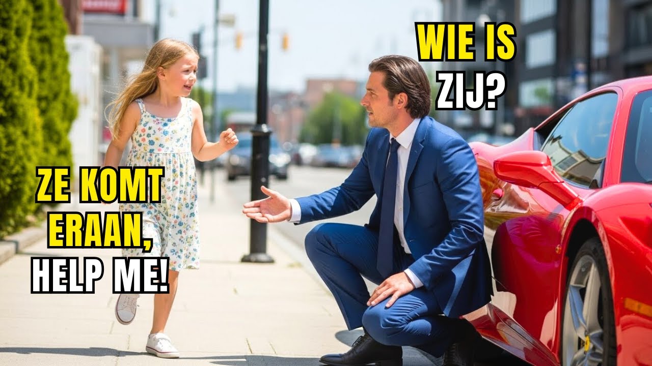 Het meisje rende naar de miljardair en riep “Ze komt!” — iedereen die het zag verstijfde