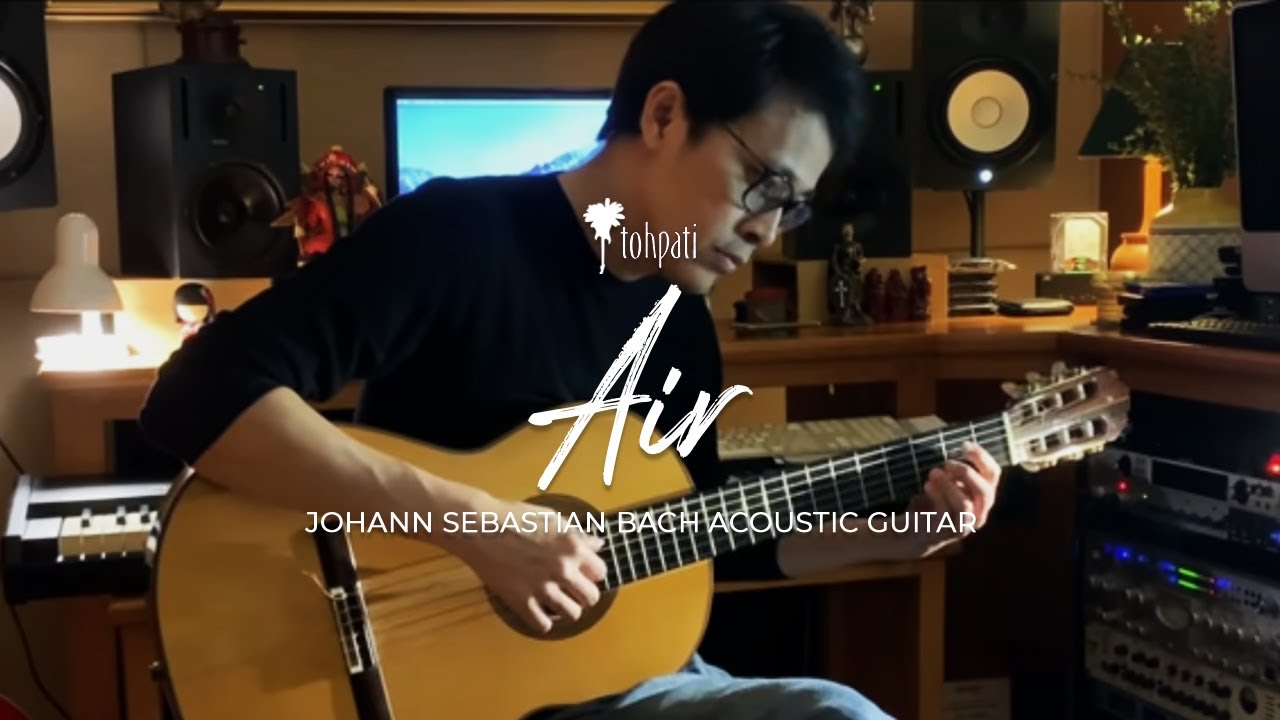 Tohpati - Air (JS Bach) acoustic guitar