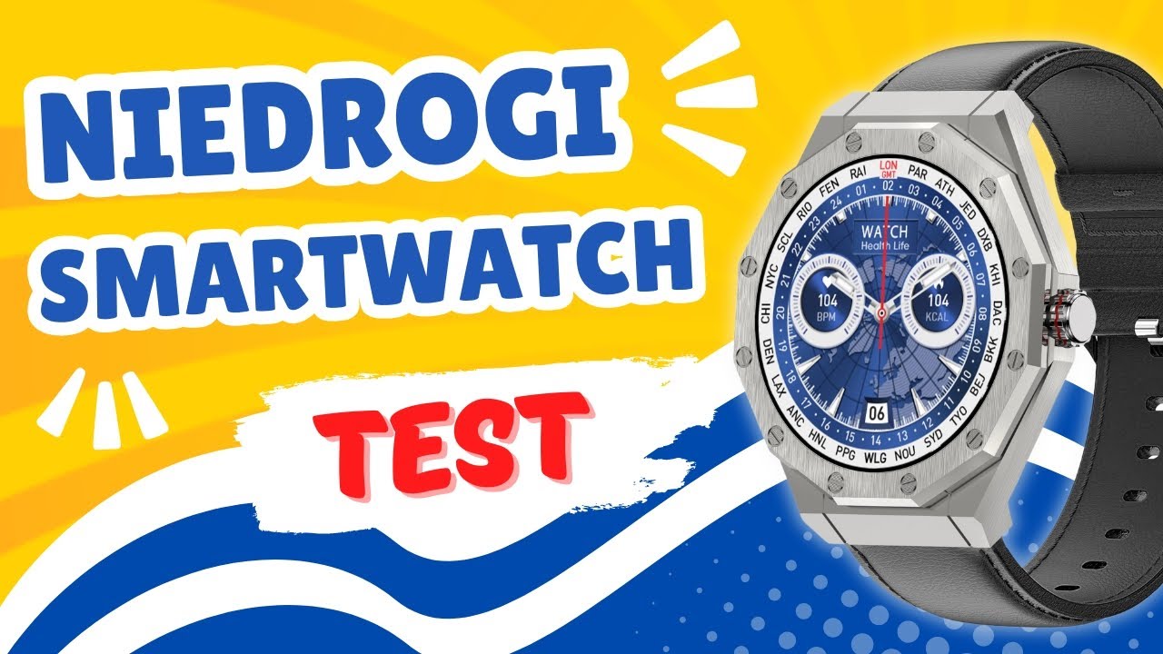 Kiano Watch Elegance - Test Niedrogiego Smartwatcha