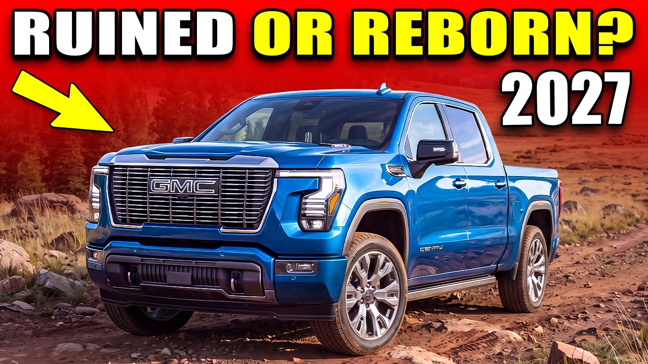 6 ГЛАВНЫХ отличий между старым и новым GMC Sierra 1500 2027 года: подробный разбор!