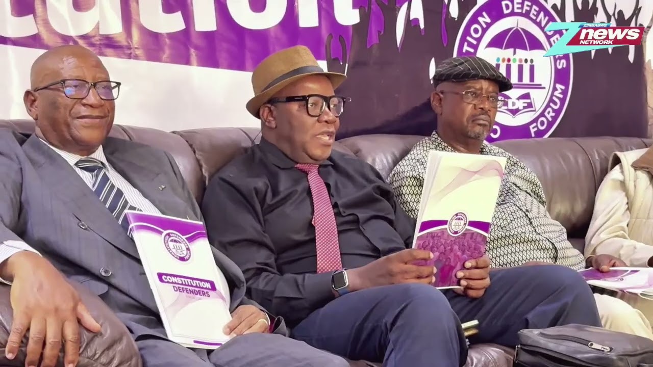 Tendai Biti Explains On Why They Launched The CDF and Way Foward