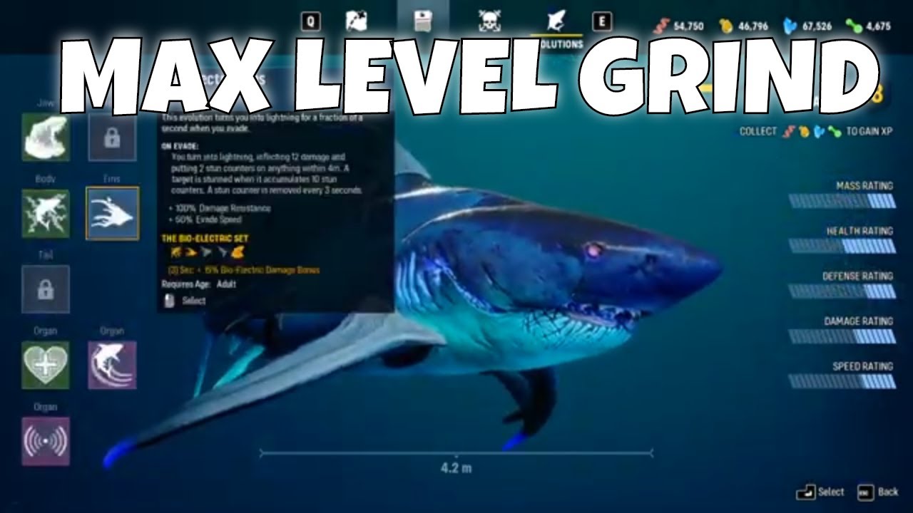 NEW Maneater MAX Level Grind! | Unlocking Everything! - Maneater