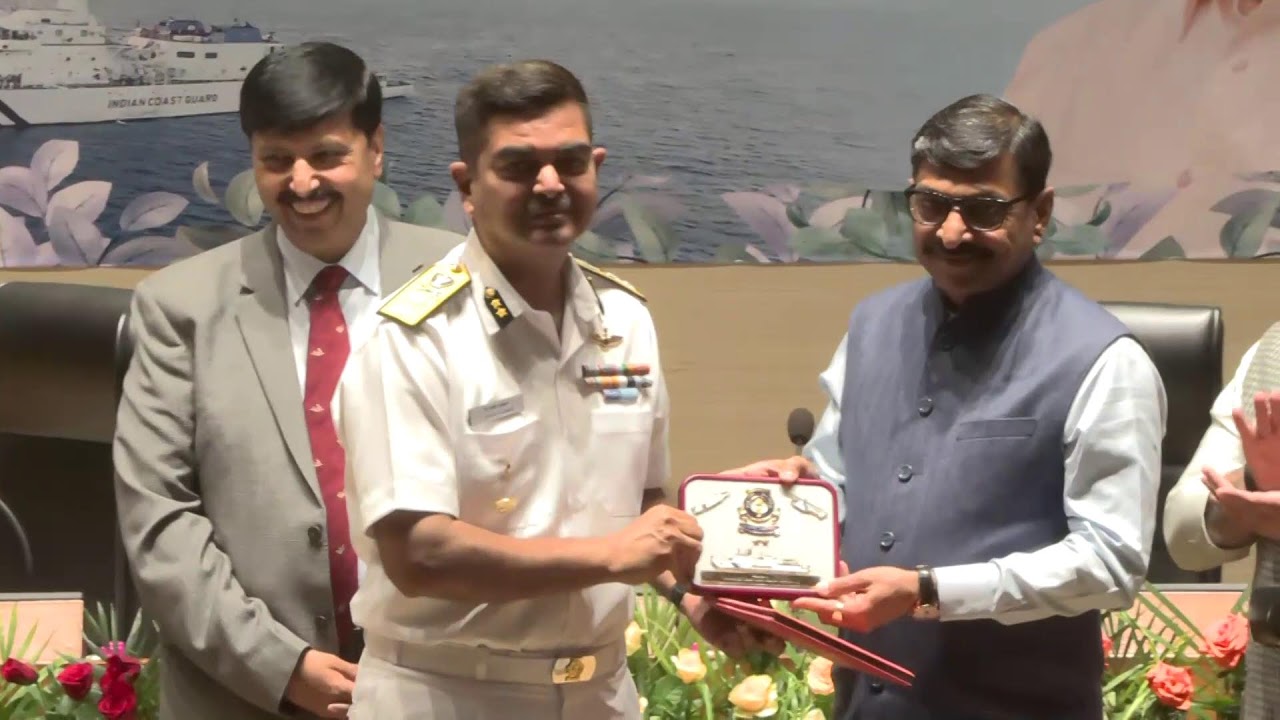 CM launches ‘Bharat ke Tatrakshak’ video book and documentary to mark 50 years of Indian Coast Guard