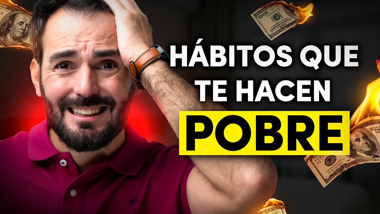 9 HÁBITOS que te mantienen POBRE (y que los ricos evitan a toda costa)