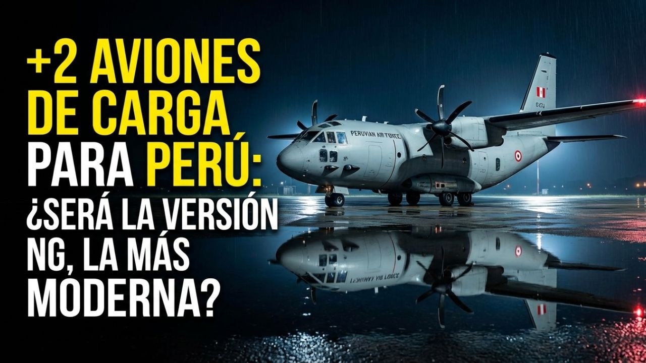 Perú AVANZA en la Compra de Dos C-27J Spartan Más! ¿Serán de la Versión NG?