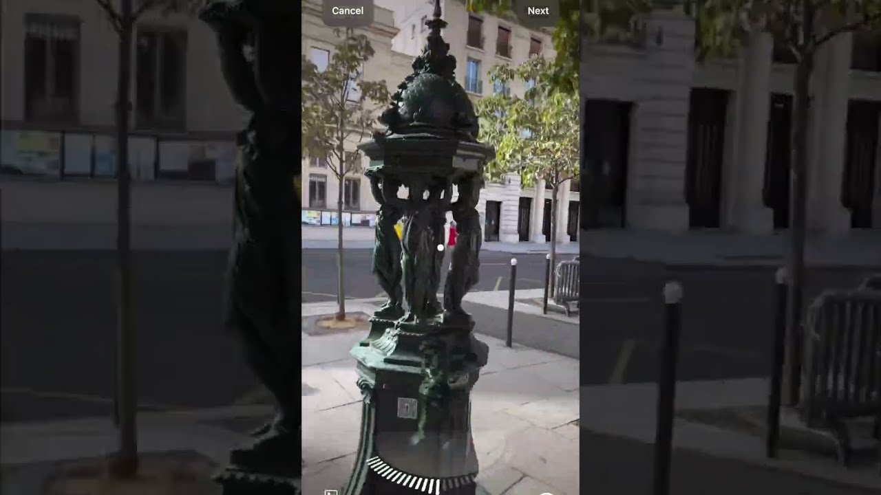 AR Code Object Capture demo in Paris | ar-code.com