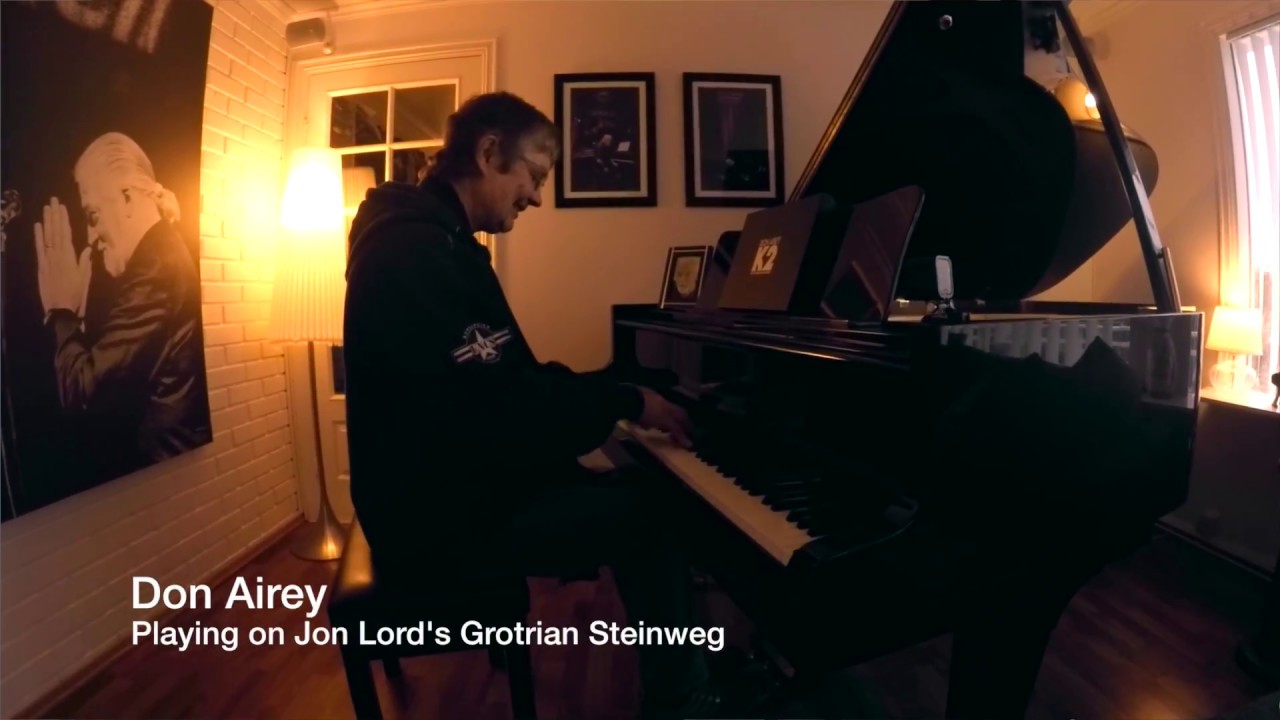 Don Airey playing Chopin on Jon Lord's Grotrian Steinweg - 09NOV17