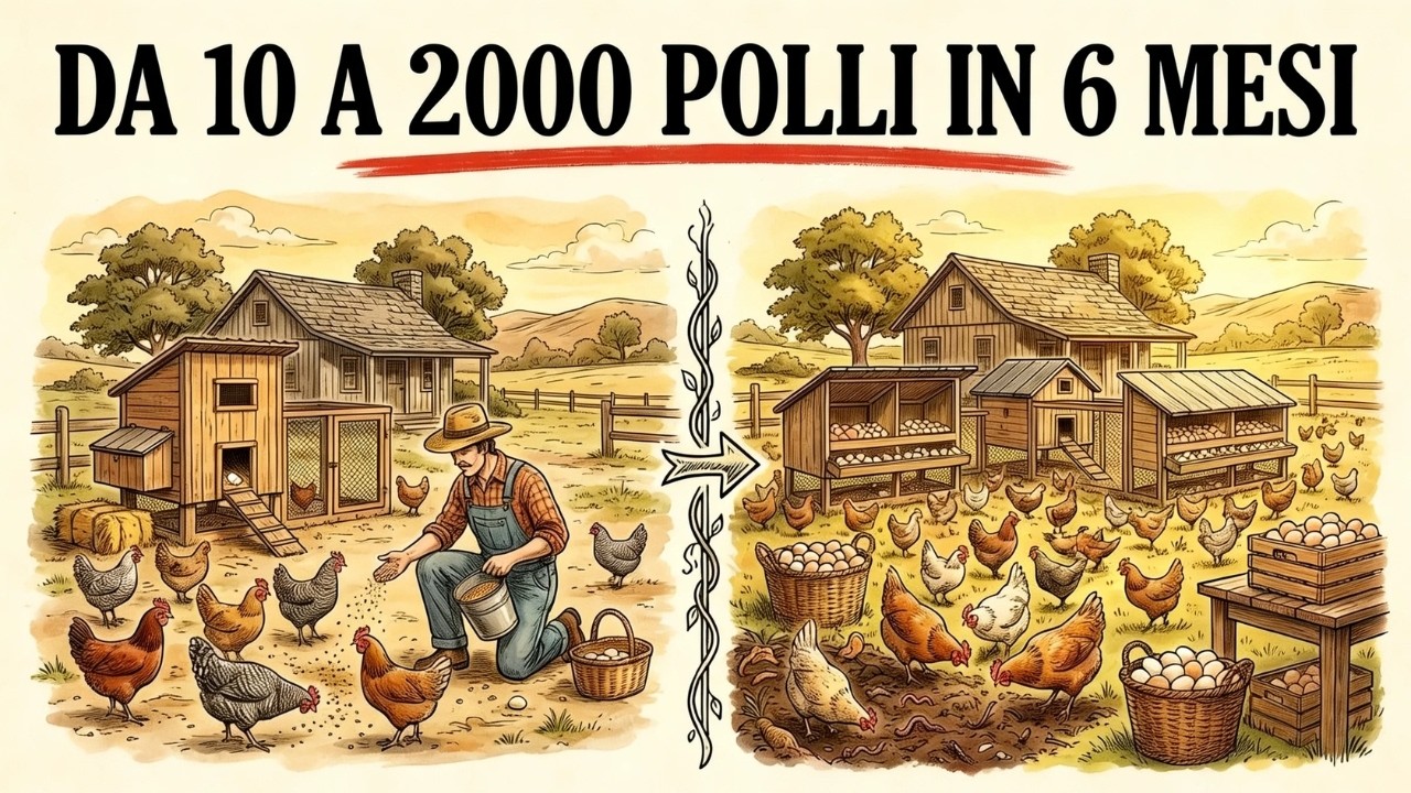 Come moltiplicare 10 galline ovaiole rapidamente a 2000 in 6 mesi senza Prestiti La mia storia VERA