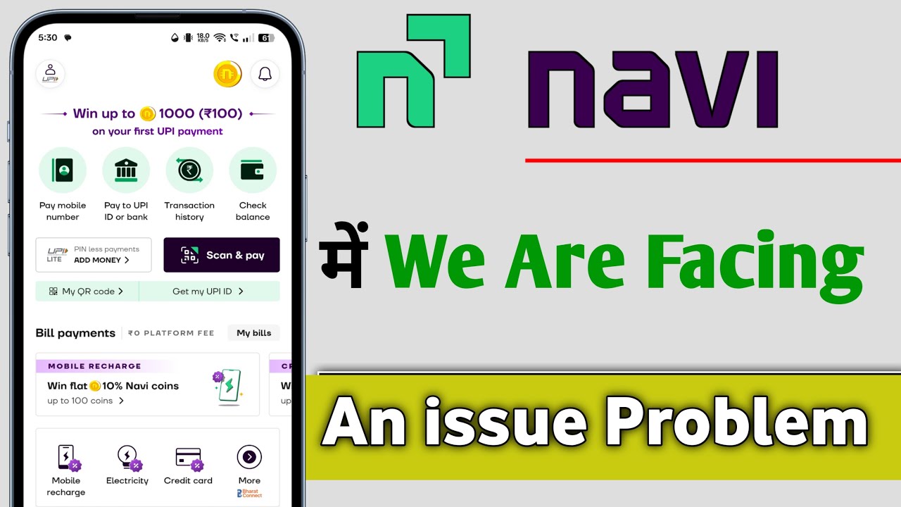 Navi App Me We Are Facing An Issue Problem Solve