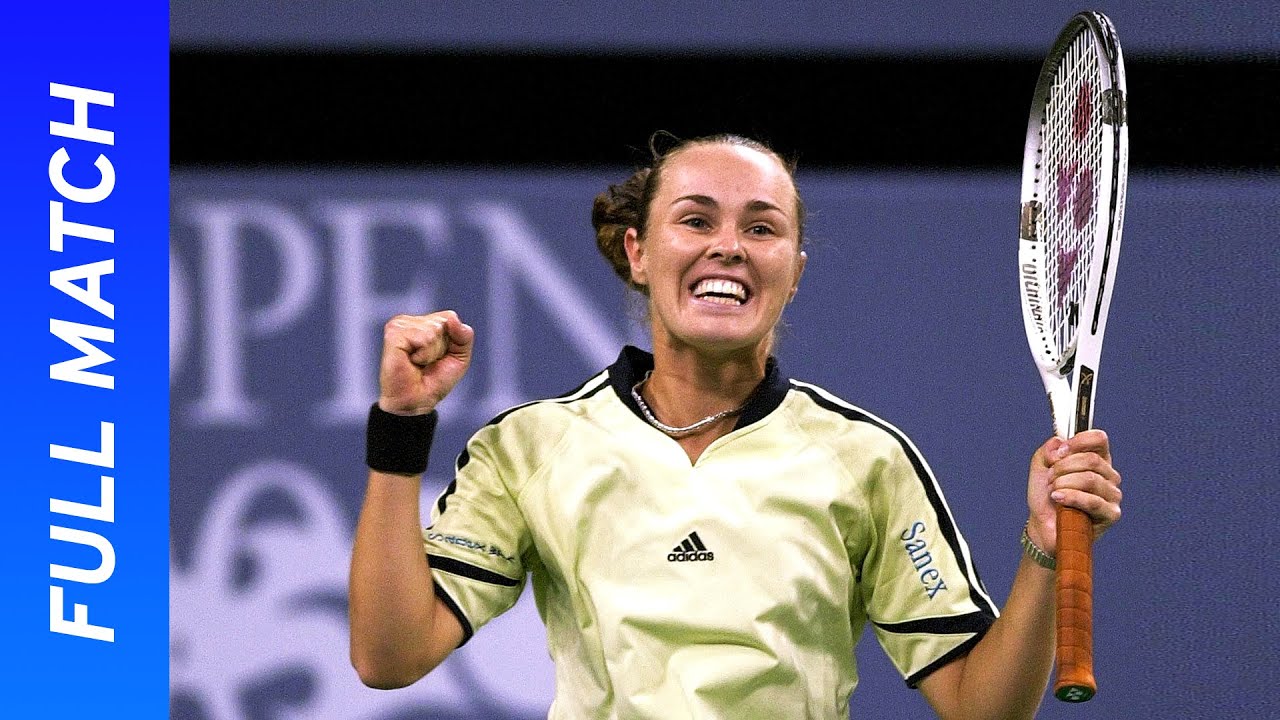 Martina Hingis vs Monica Seles Full Match | US Open 2000 Quarterfinal