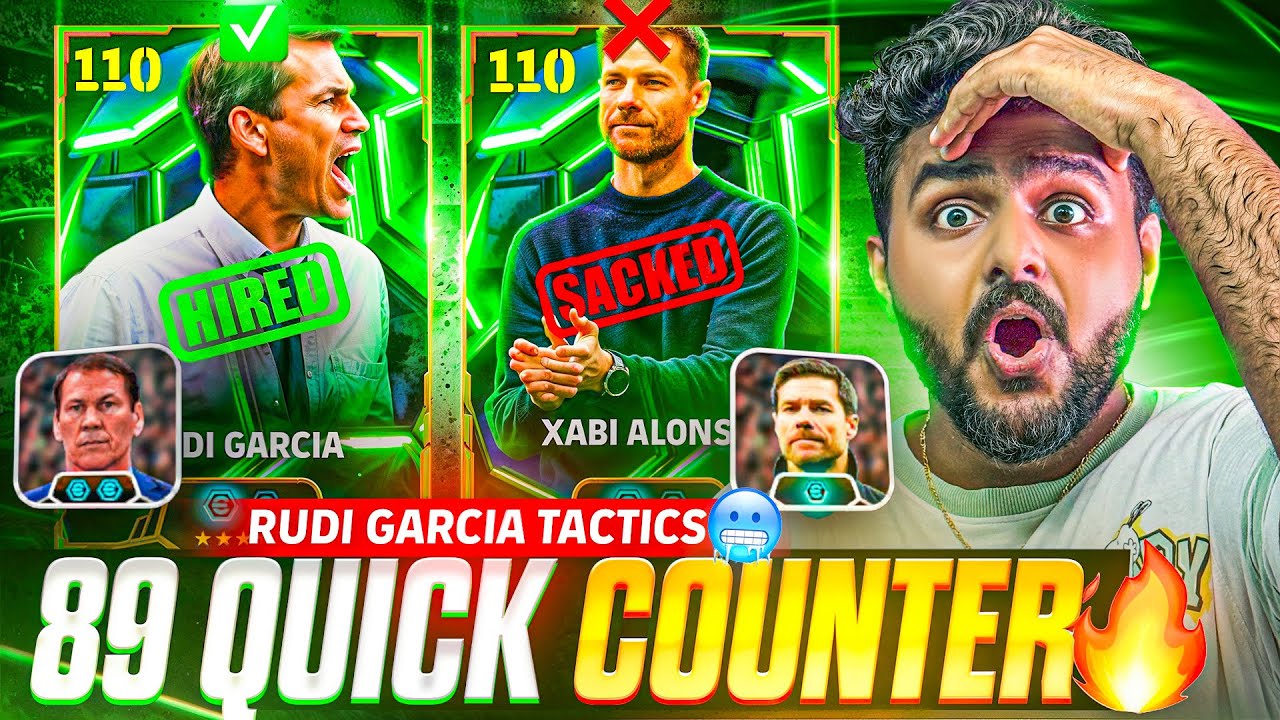 XABI SACKED?🚫 | 89 RUDI GARCIA IS CRACKED🥵 | QUICK COUNTER MANAGER🔥 | CRAZY ATTACK🤯 | IS HE WORTH?🤔