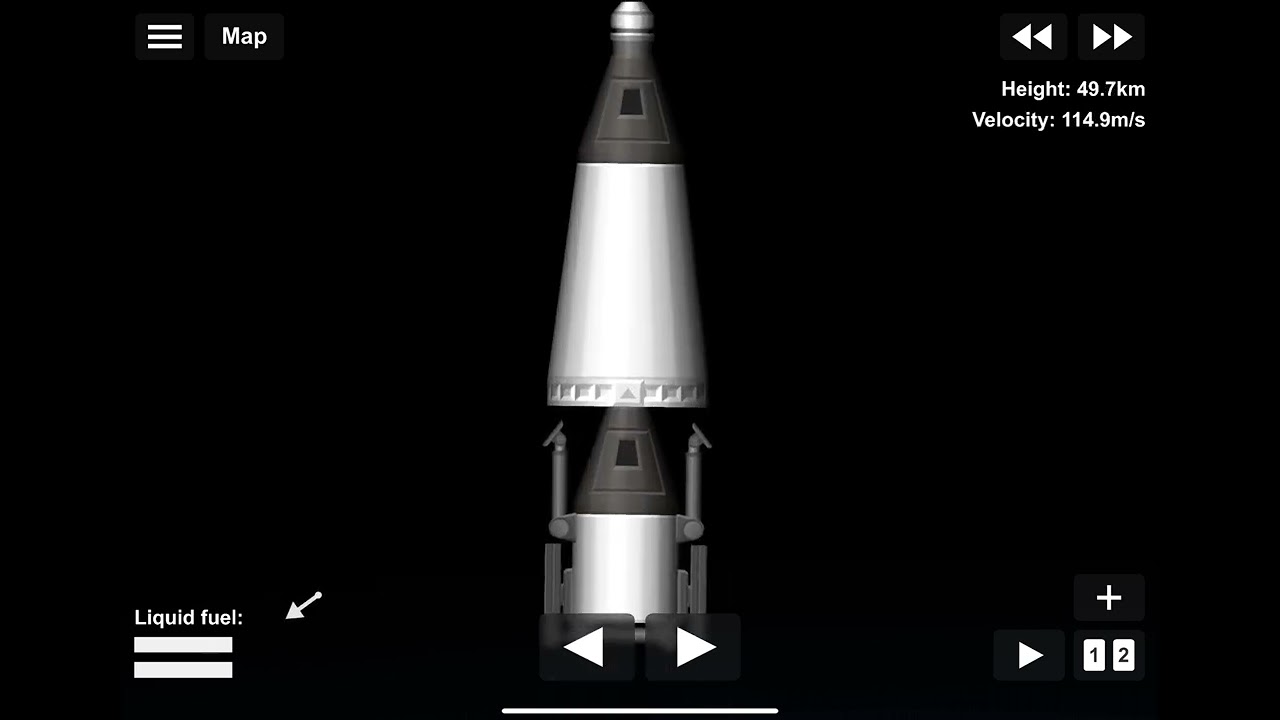 How to make your satellite go to space in spaceflight simulator ￼