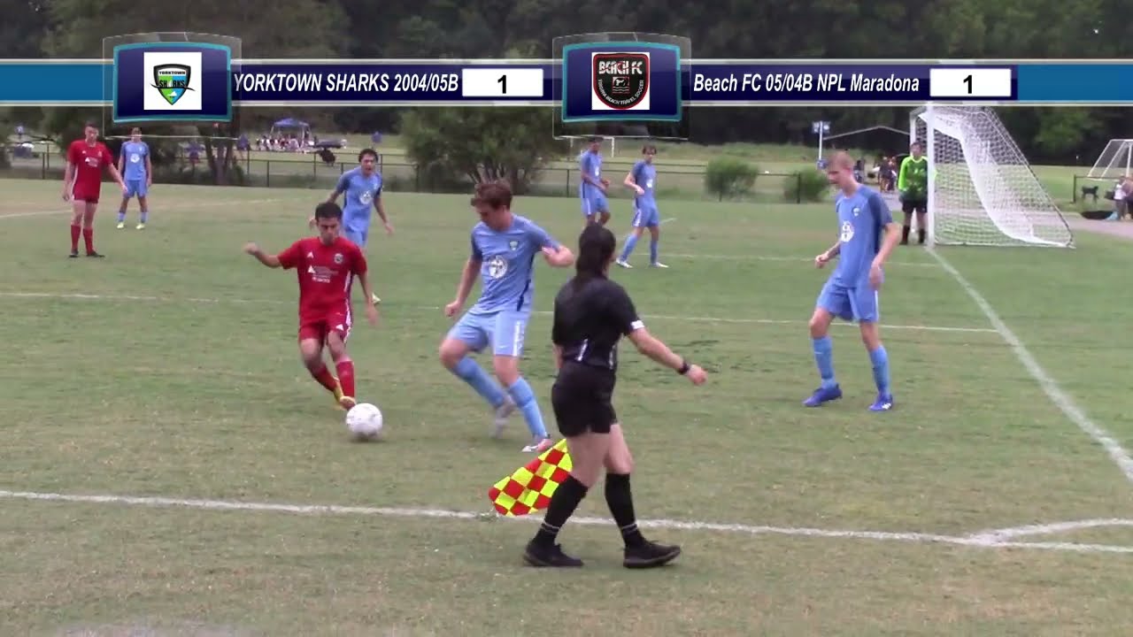 [Highlight] Tidewater Sharks Yorktown 04/05 Boys vs Beach FC 05/04B NPL Maradona, 09-10-2022