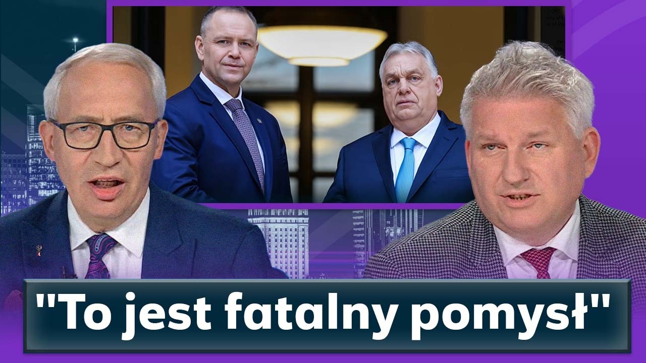 Orb&aacute;n, Putin i Nawrocki. W studiu padły ostre oskarżenia